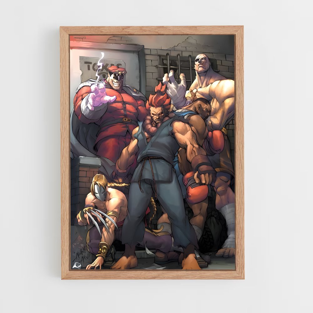 Poster Street Fighter Xtreme (vue 4)